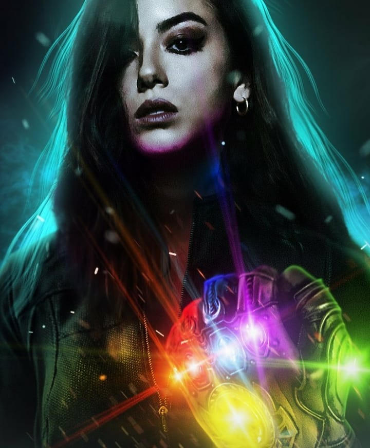 Agent Skye With The Infinity Gauntlet by Kubini on DeviantArt