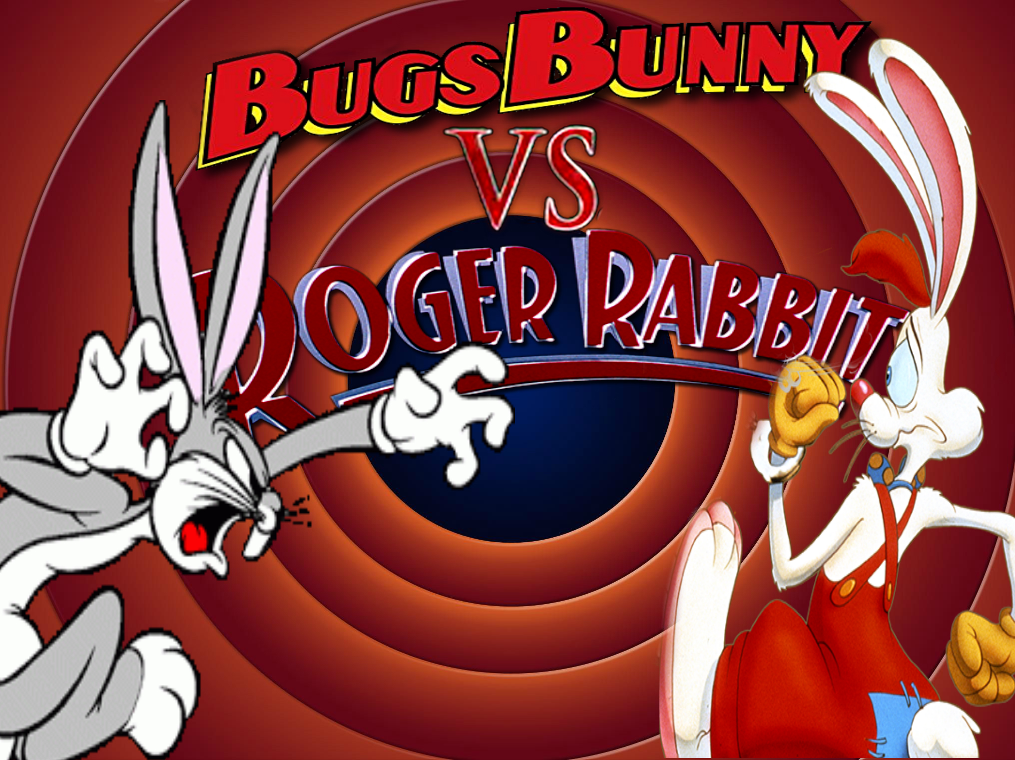 Bugs Bunny VS Roger Rabbit by Kubini on DeviantArt