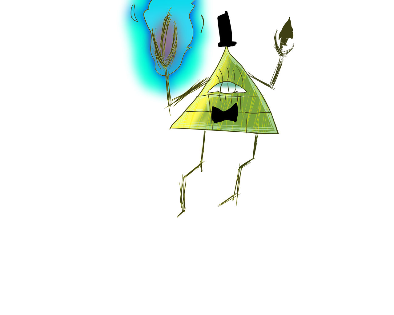 Realistic Bill cipher. by Retr0Raven on DeviantArt