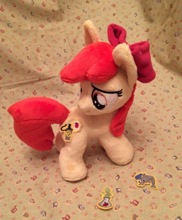 Apple Bloom and her cutie mark Plush