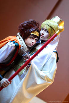 Sanzo and Goku_festival photo