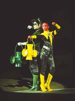 Fem!Hal Jordan and Fem!Sinestro - festival 04