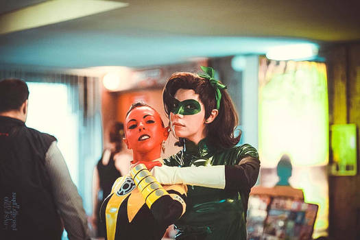 Fem!Hal Jordan and Fem!Sinestro - festival 05