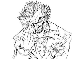 Joker Lineart