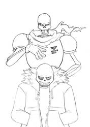 Sans and Papyrus