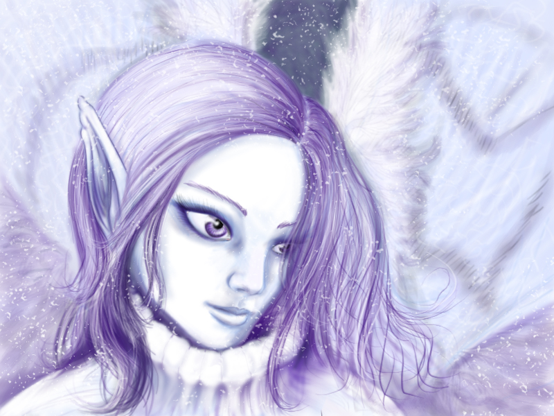 inkx as a Snow Fairy