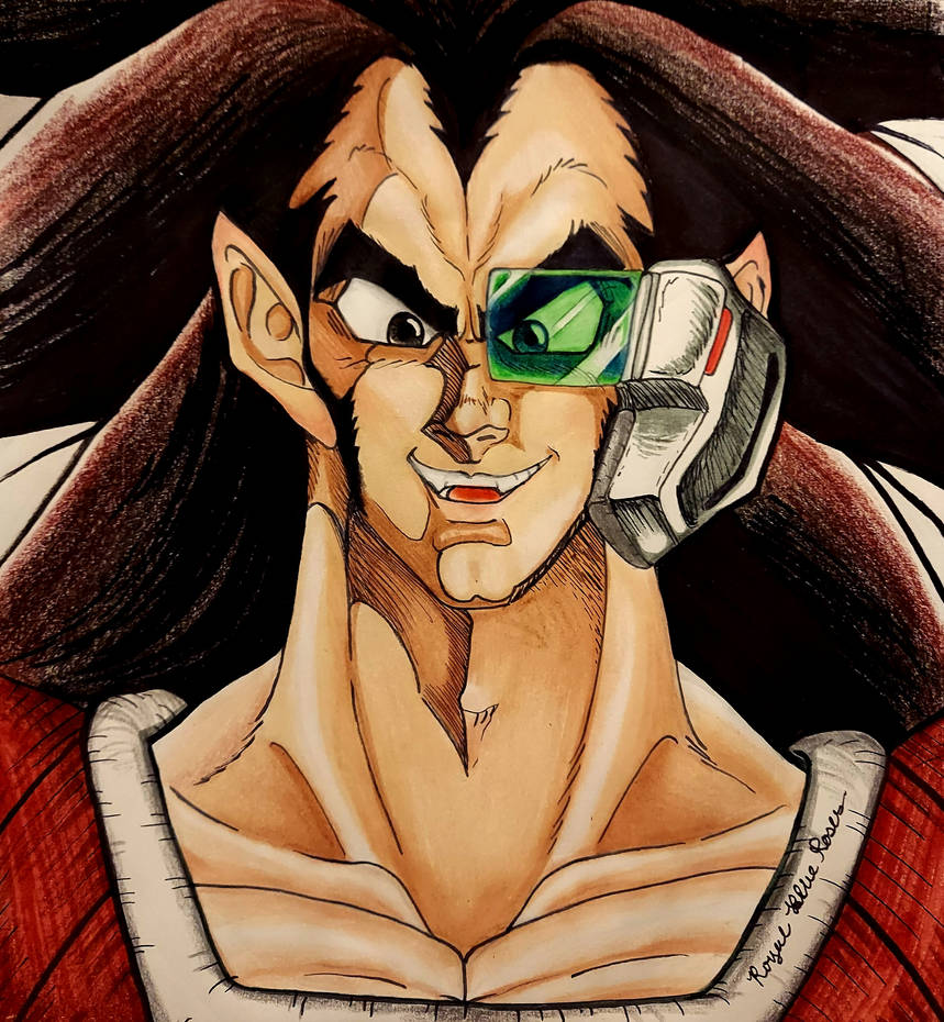 Raditz Redraw by RoyalbluRoses on DeviantArt