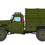 Zil-157  2 1-2  Ton 6x6  Covered Truck