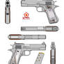 KTN-1911 Standard-Silver All Views