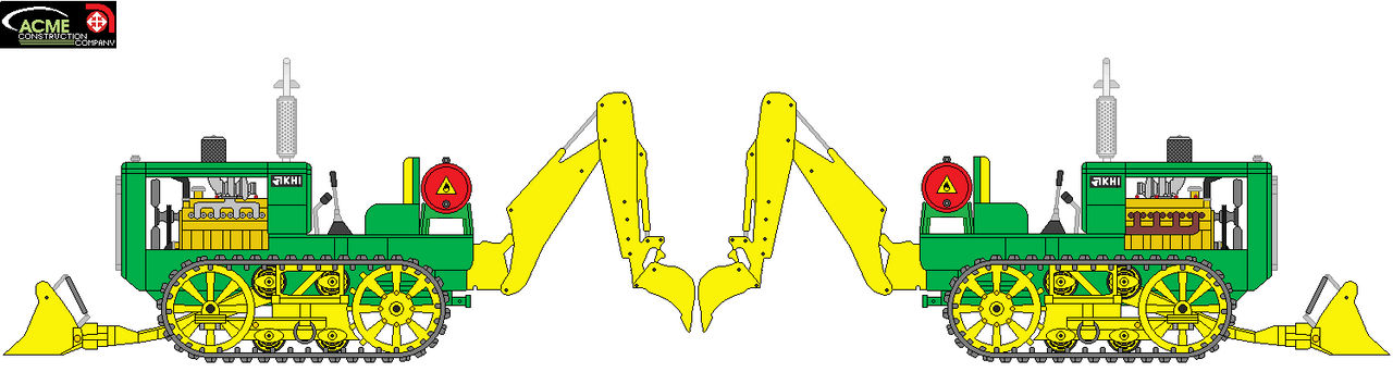 Case Backhoe Deviantart Tracked Backhoe by DonaldMoore909 on DeviantArt