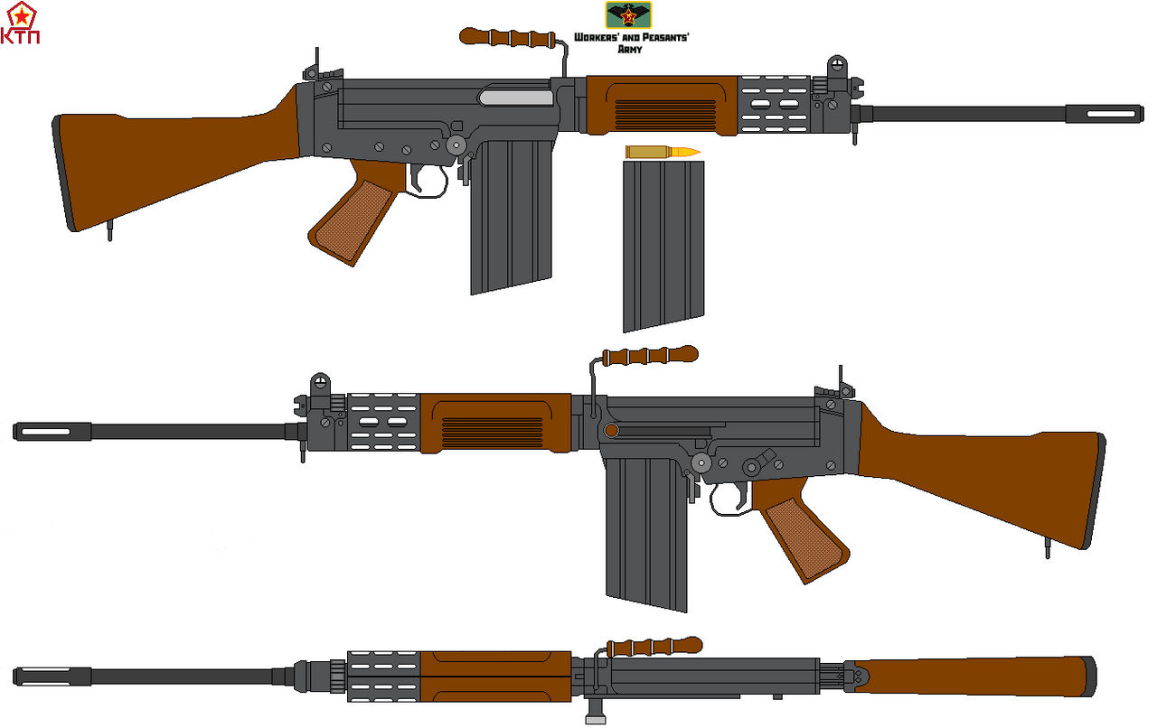 FAL Combat Rifle by DonaldMoore909 on DeviantArt