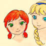 Anna and Elsa