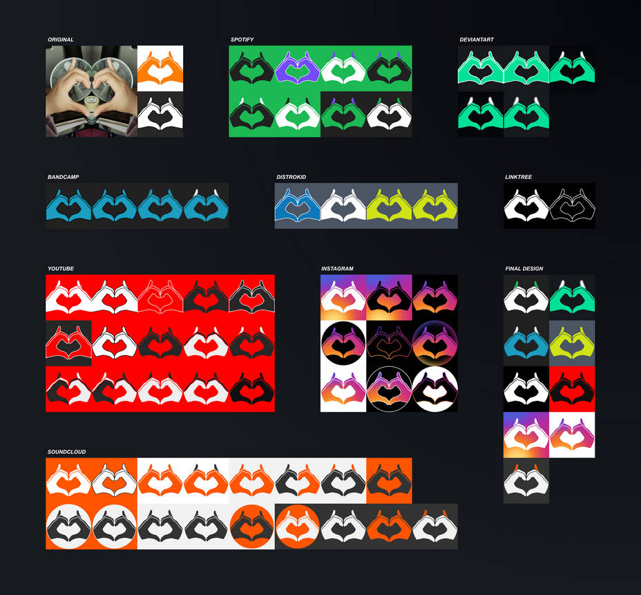 New Profile Picture variations by o4311 on DeviantArt