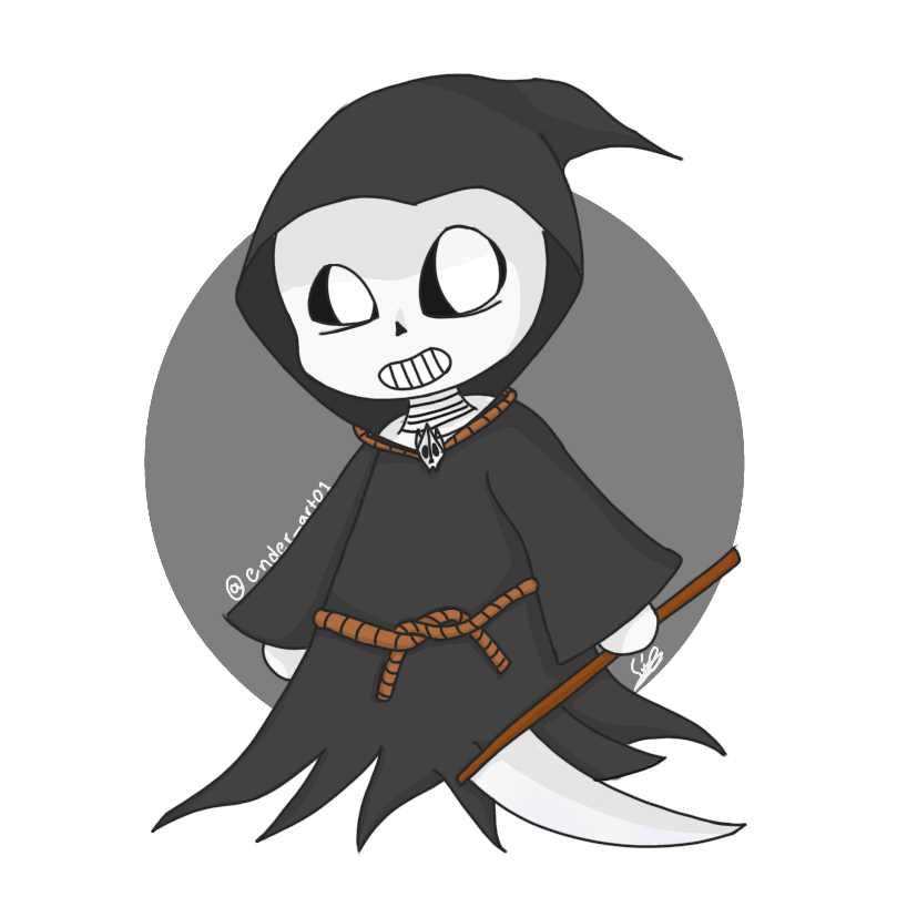 Reaper Sans (Reapertale) by CamilaKawaii25 on DeviantArt