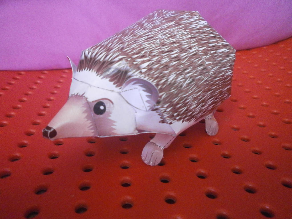 Herisson en papercraft by Misspandaroux on DeviantArt