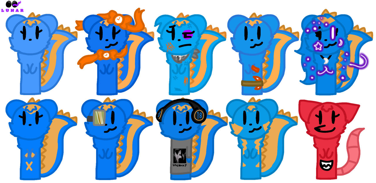 Endless number 11 - 20 in mammal AU by Lunarthekitsune99 on DeviantArt