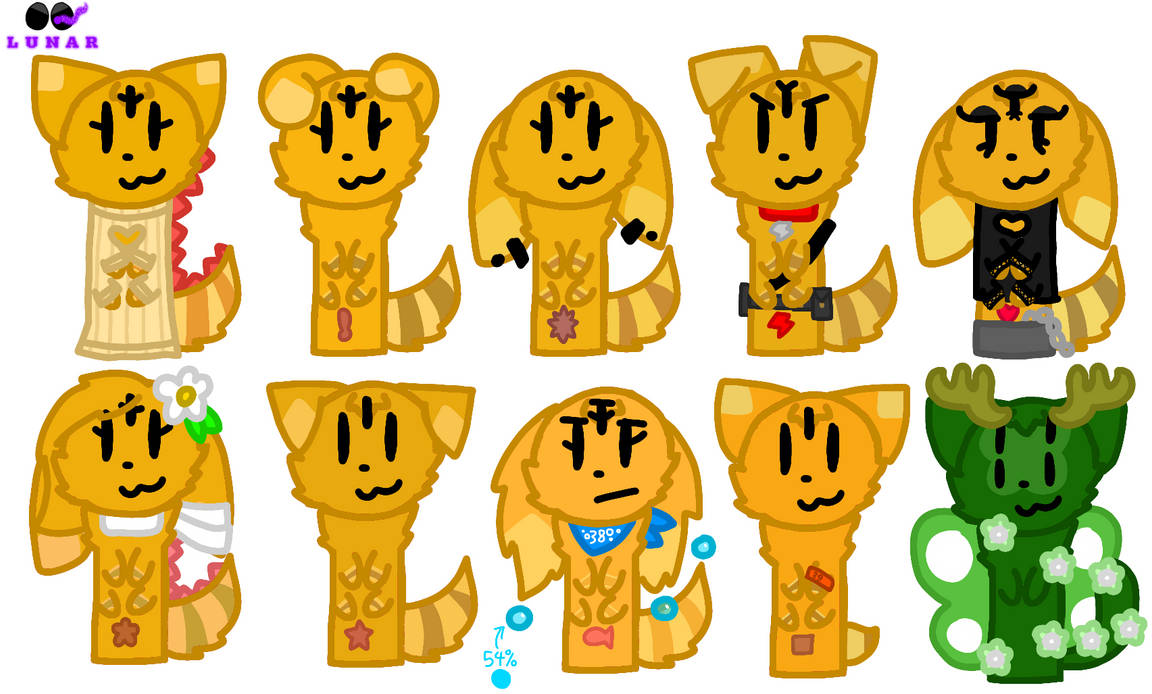 Endless number 31 - 40 in mammal AU by Taoismeevkachu on DeviantArt