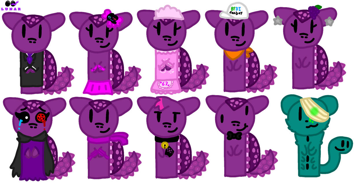 Endless Numbers Derf Endless numbers 61 - 70 in mammal AU by Lunarthekitsune99 on DeviantArt
