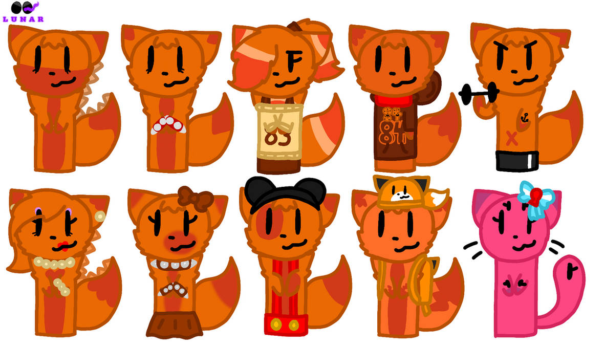 Endless Numbers Derf Endless numbers 81 - 90 in mammal AU by Taoismeevkachu on DeviantArt