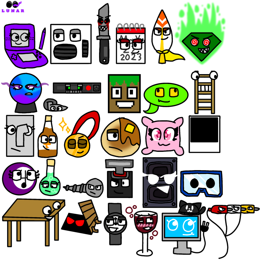 Object lore season 2 characters by Lunarthekitsune99 on DeviantArt