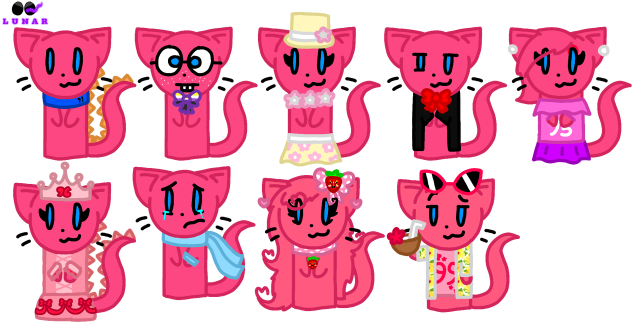 Endless numbers 91 - 99 (now in my new artstyle) by Lunarthekitsune99 ...