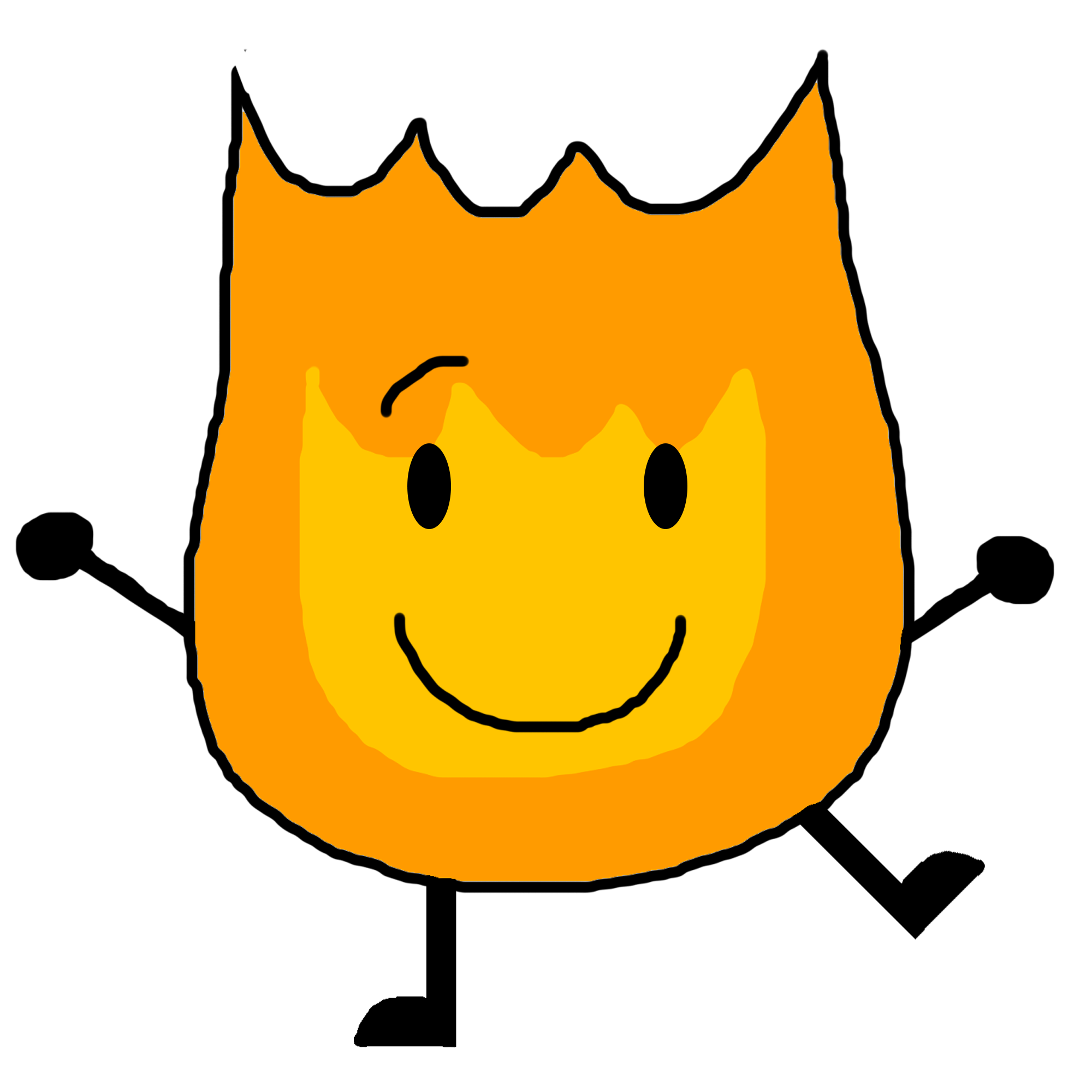 Firey Behind Firey by Matthewmgcs on DeviantArt