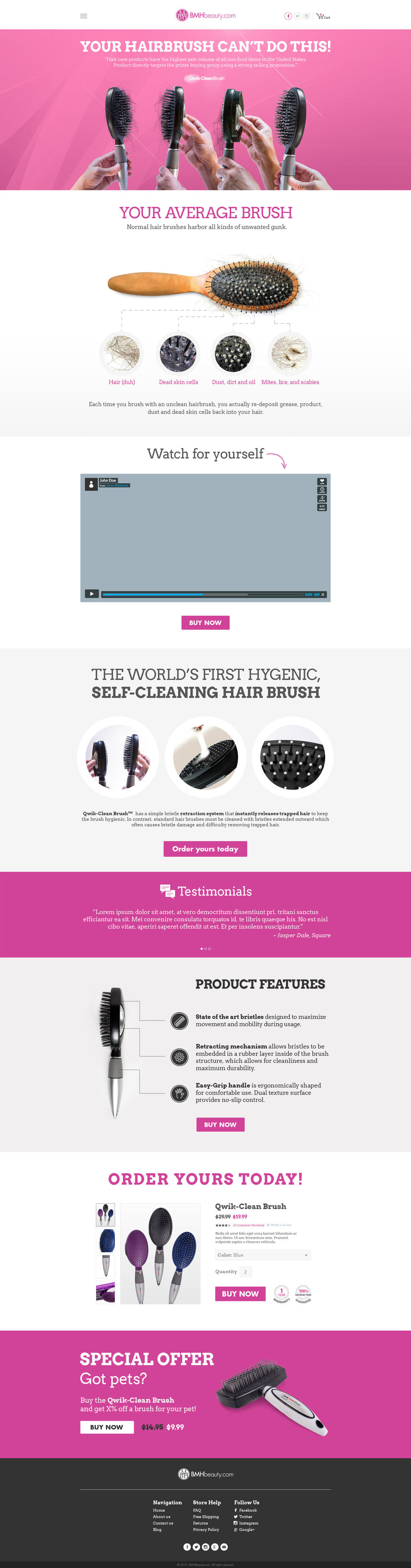 BMHBeauty Homepage PINK 1