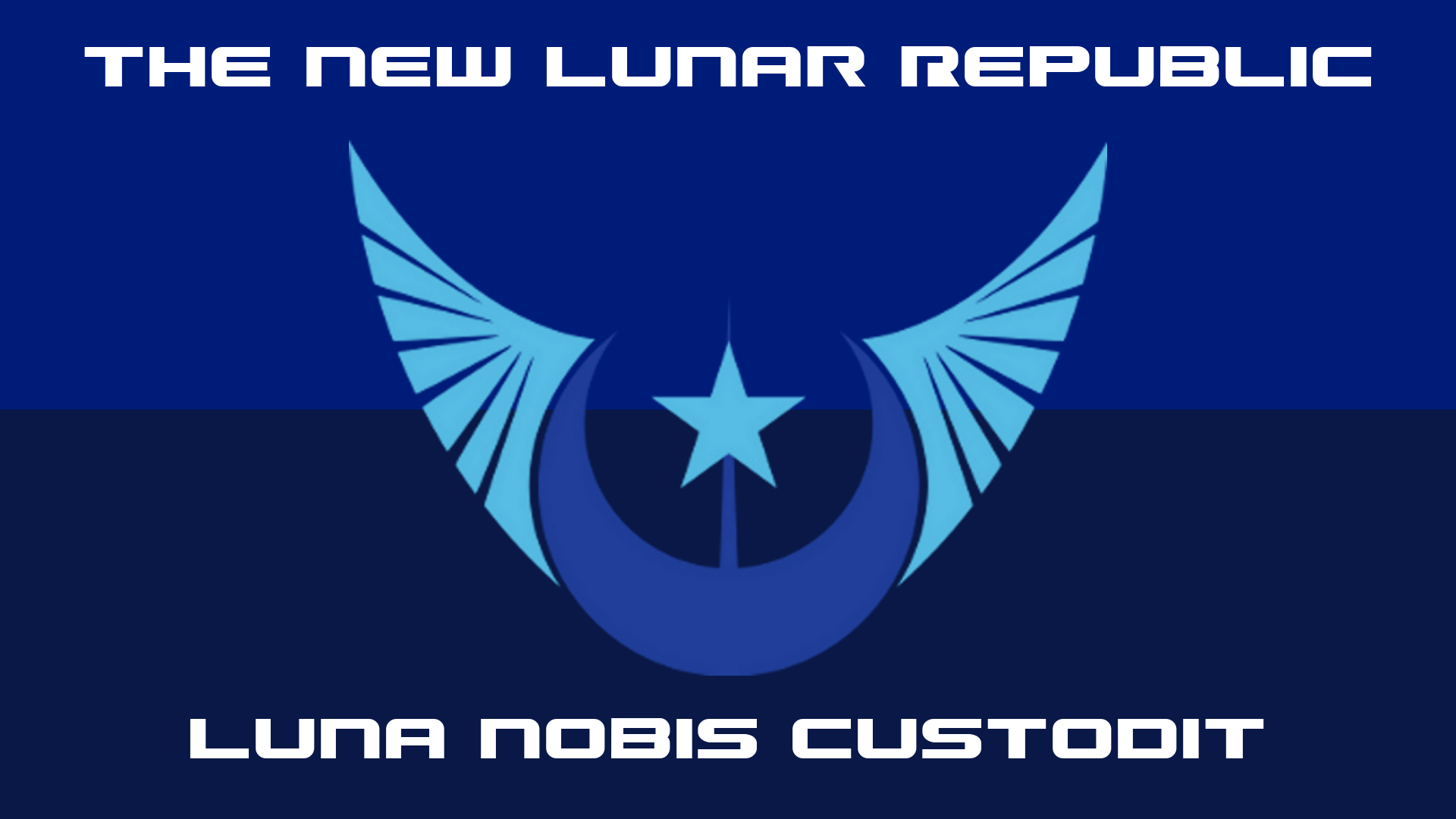 The Flag of the New Lunar Republic