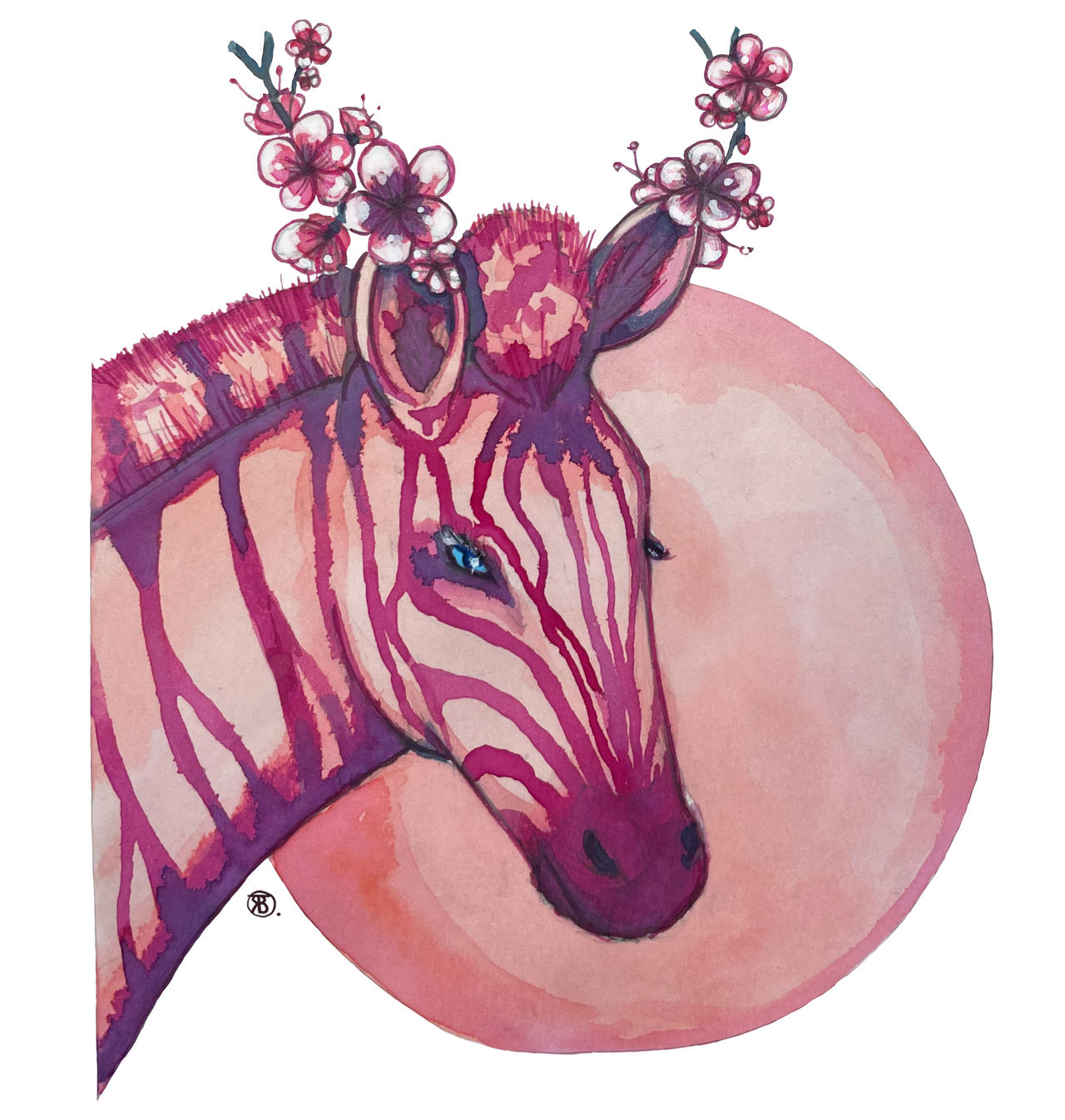 Spring Zebra by Mueschbrot on DeviantArt