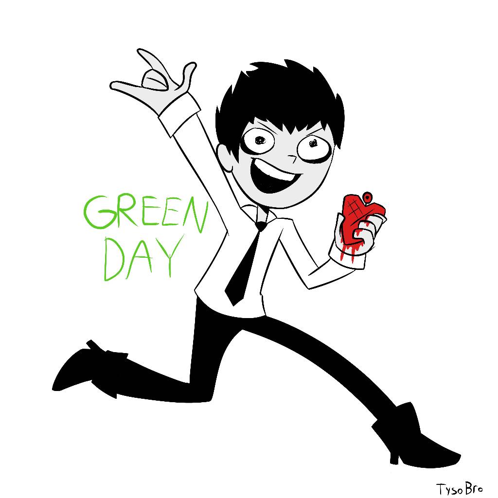 Green day fan art by TysoBro on DeviantArt