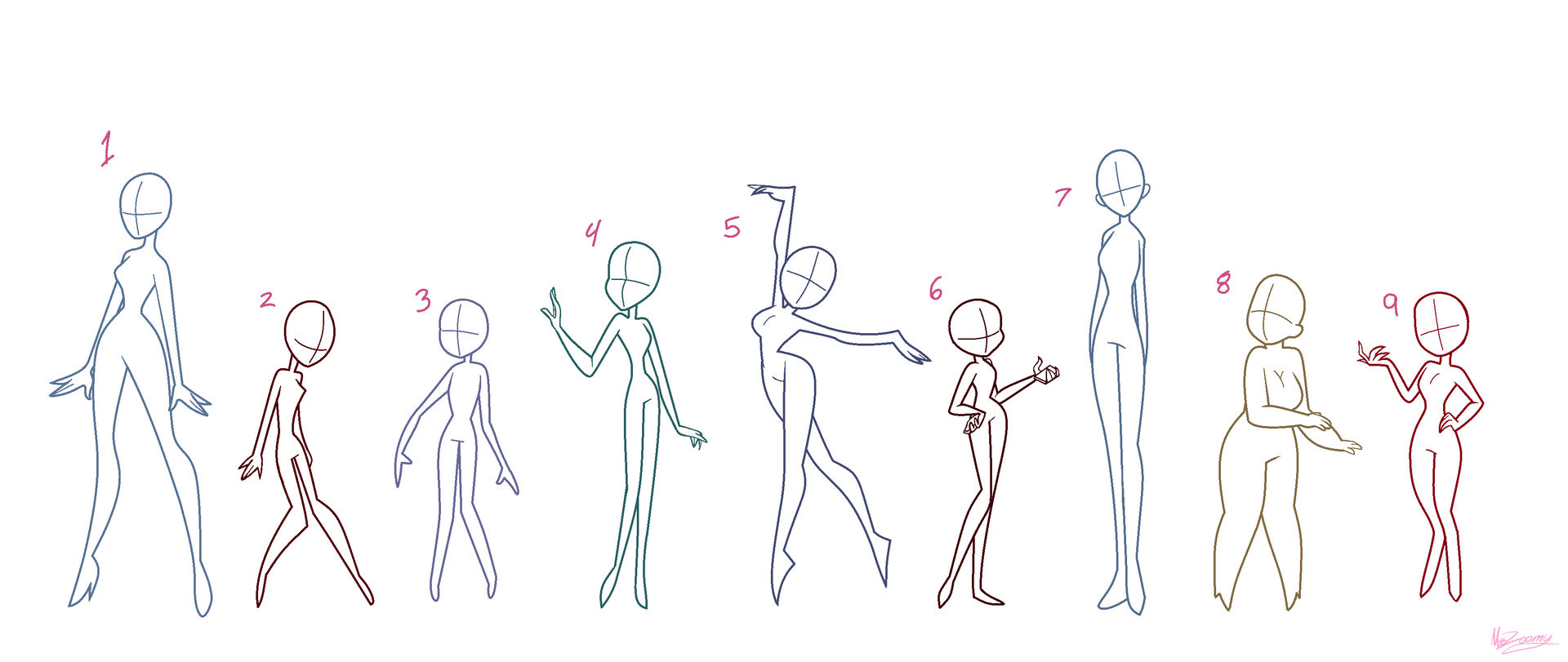 Adoptable Base for Free 2# by Msszoomy on DeviantArt