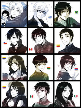 +APH: Latin Hetalia+ by kuraudia
