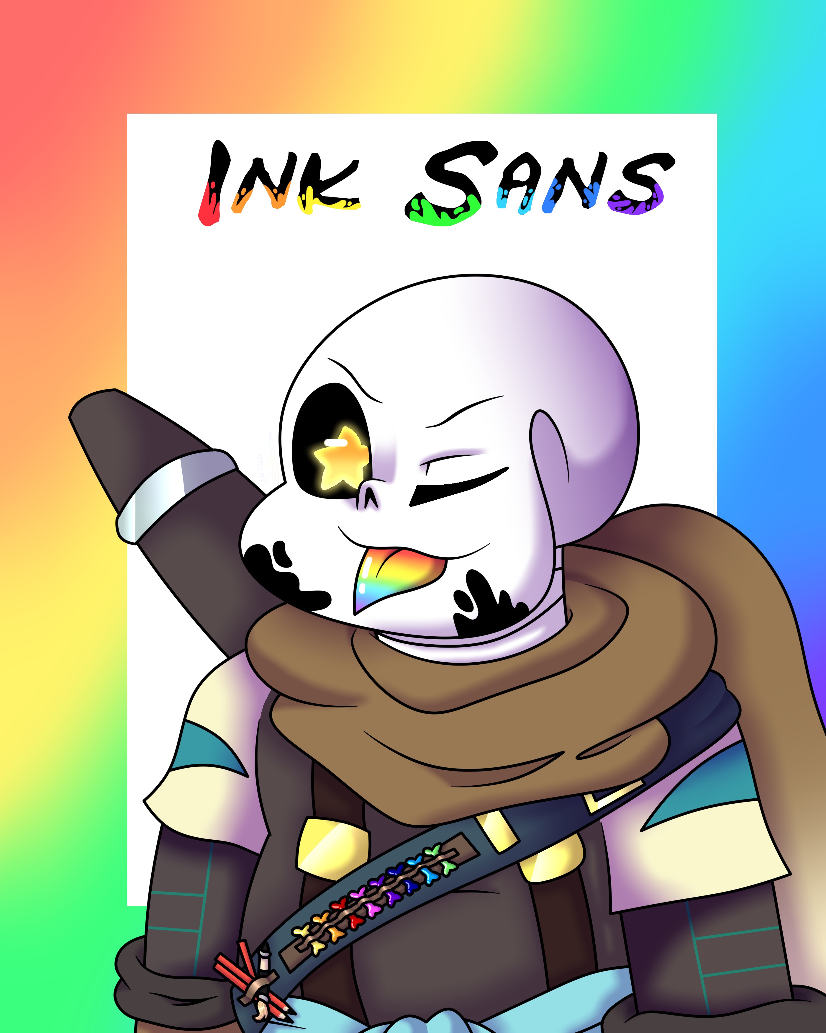 Ink sans  Undertale drawings, Undertale cute, Undertale