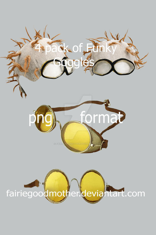 Funky Goggle-Glasses Tube Pack