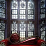 Window with Red lounge Background FGM