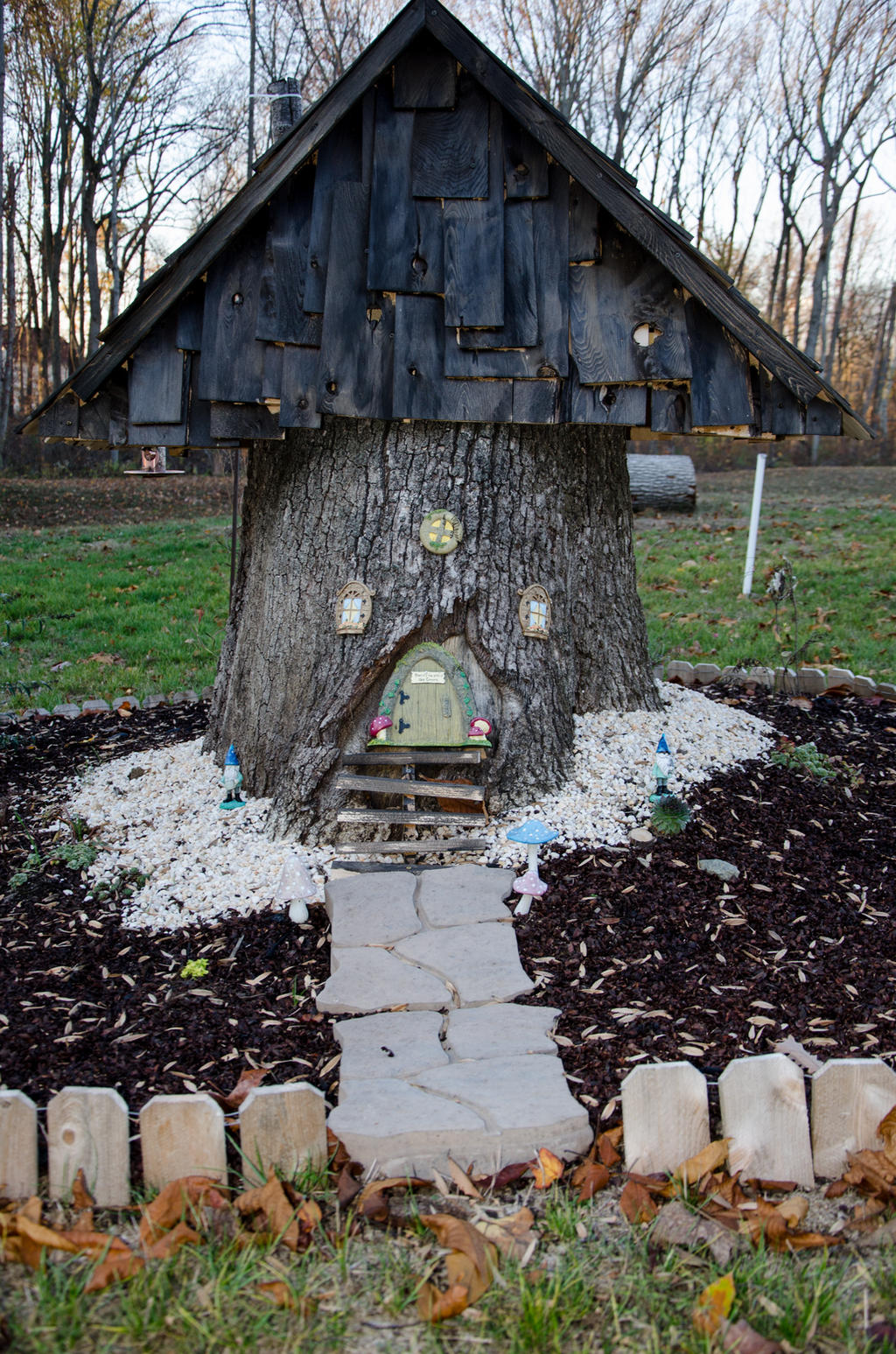 Gnome Fairy Faery House