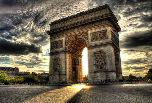 Arc de Triomphe, Paris, France