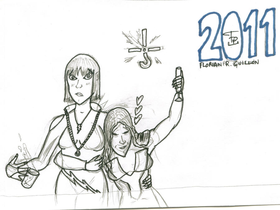 2011 Card - Superheroines