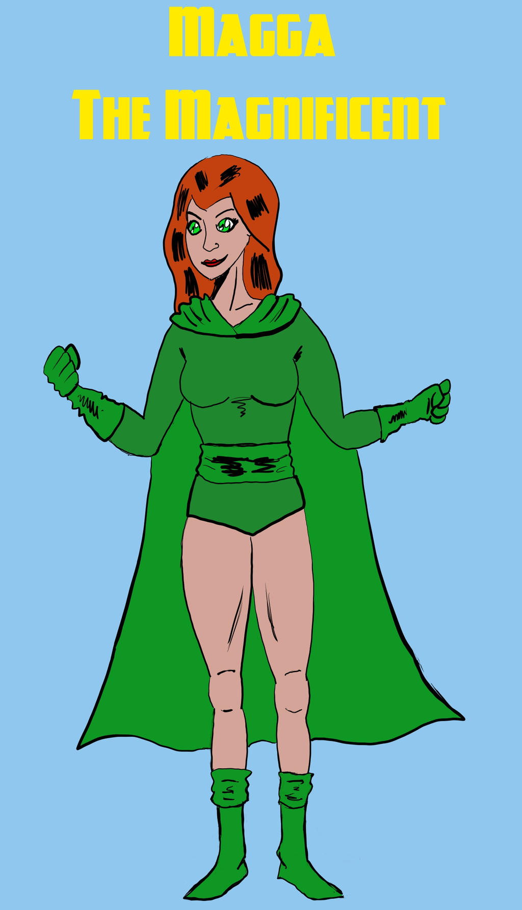 Magga colored by FGArcadia on DeviantArt