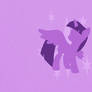 Princess Twilight Sparkle Minimalist Wallpaper