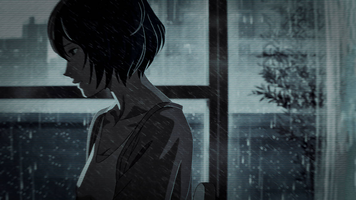 Anime-sad-rain-wallpaper by MotherBlade on DeviantArt