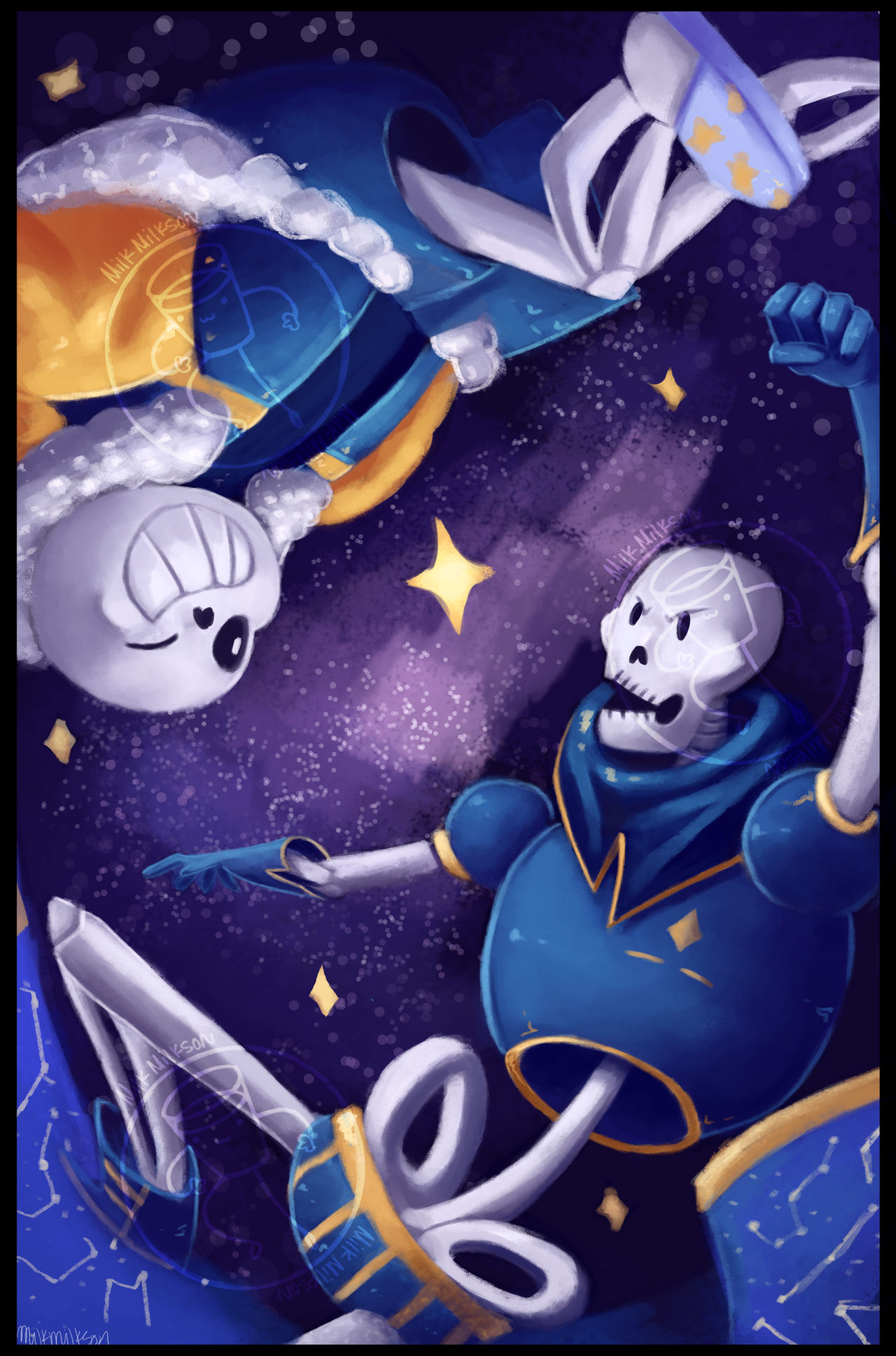 Outertale Humans Outertale Brothers by NAdkion on DeviantArt