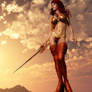 Barbarian Woman Dawn