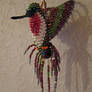 Hanging Beaded Allen's Hummingbird ~ Commission