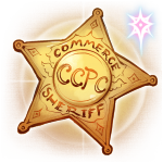 CCPC Sheriff's Badge by The-Book-of-Aether