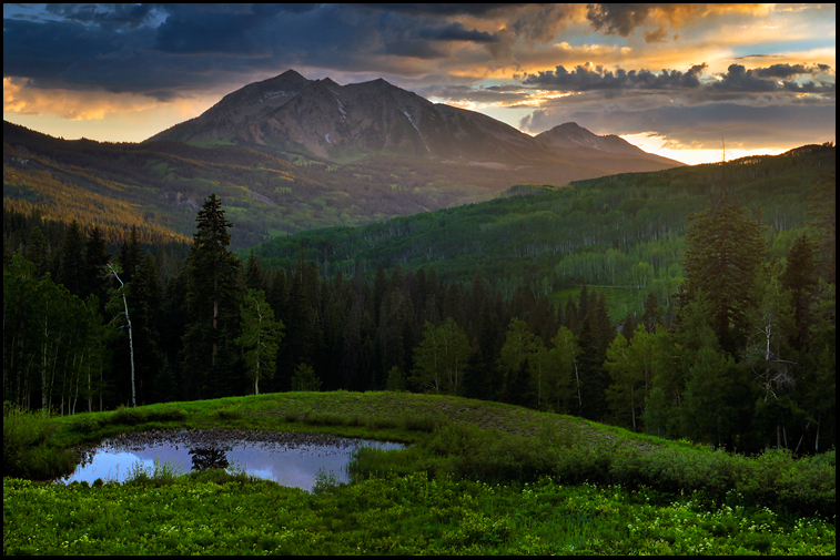 Ohio Peak Sunset