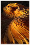 Sandtone Swirls at Sunset by joerossbach