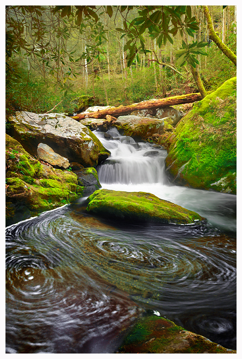 Swirling Fork Falls