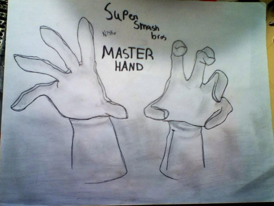Masterhand-Super smash bros by Nisko22 on DeviantArt