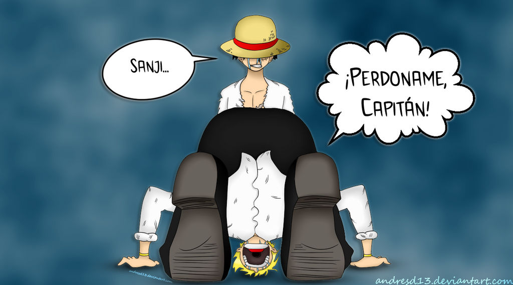 Luffy and Sanji | Reencuentro | [Fan art] by AndresD13 on DeviantArt